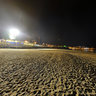 Sardinero beach at night