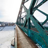 Railway bridge in Sisak