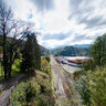 Vrbovsko - view at the railroad