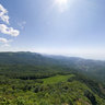 view from the cliff of Stol-Gora (Table Mountain)