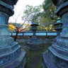 Bronze lantern at Ueno Tousyougu
