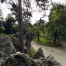 Laghetto dei Giardini Pubblici visto da Monte Merlo