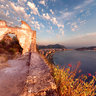 Sunset in S.Anna ruins - Sestri Levante - Italy
