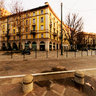 Tram in Corso Sempione a Milano