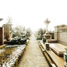 Angel and graves in Milan