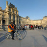 entrance to Louvre Museum