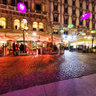 luminarie natalizie in Via Dante