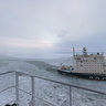 Icebreaker Vaygach in Dudinka