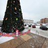 Minsk, Sukharevo, christmas tree