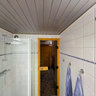 Bathroom fractals in the Belwobyn cottage - Are