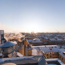 Вид с кровли отеля Коринтия