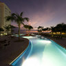 Dreams Resort Pool at night