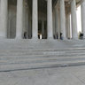 Thomas Jefferson Memorial stairs, Washington, DC