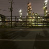 Night scene of Factory, Tokyo-Yokohama Industrial Zone