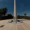 Geodesic Center of South America