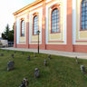 Europe Luxembourg Junglinster church outside
