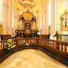 Europe Luxembourg Junglinster church inside