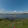 Fishing on the river IJssel 
