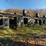 Quarryman's cottages in the Dinorwic slate quarry