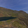 View of Snowdon, Garnedd Ugain and the lakes (Glaslyn and Llyn Llydaw)