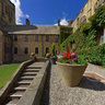 Bangor (North Wales) university courtyard