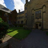 Bangor (North Wales) university court yard - the other side