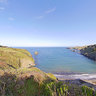 Cliff Overlooking a Mendocino Cove