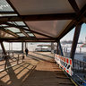 Landungsbruecken im Winter