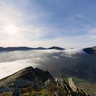 Above the clouds in North Wales
