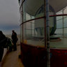 On top of the lighthouse Blåvandshuk - oben auf dem Leuchtturm Blåvandshuk