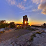 Sunset Through Knapp's Arch
