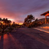 Sunset at the Vedanta Temple