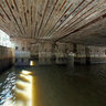 Inside of submarine bunker 