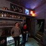 Swinoujscie, Jazz Club Scena , behind of drink-bar restricted area