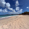 Beach at George F.L. Charles airport