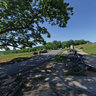 Looking East Towards Little Round Top from Devils Den