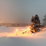 Kalemegdan one winter night