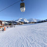 Ski Lift above St Gervais, France