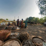 Dried Fish Sellers, Nagaon Market