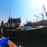 On a Fishing Boat at Sasoon Dock
