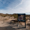 Mojave National Preserve entrance - Kelbaker rd, California
