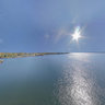 Pomham Rocks Lighthouse - over the tower