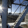 Crossing Clarence Street Bridge