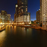 Trump International Tower from Michigan Avenue Bridge, Chicago