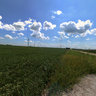 Windmills at the Grand Ridge Windfarm