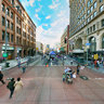 Downtown LA with No Cars