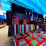 A corner for cloth selling in Bac Ha fair (một góc vải vóc ở chợ phiên Bắc Hà)