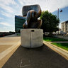 Henry Moore sculpture, Vauxhall, London