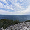 Hiking road at Krk outside Stara Baska