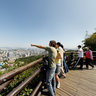 Photo Point Partway Up North Side Of Namsan
